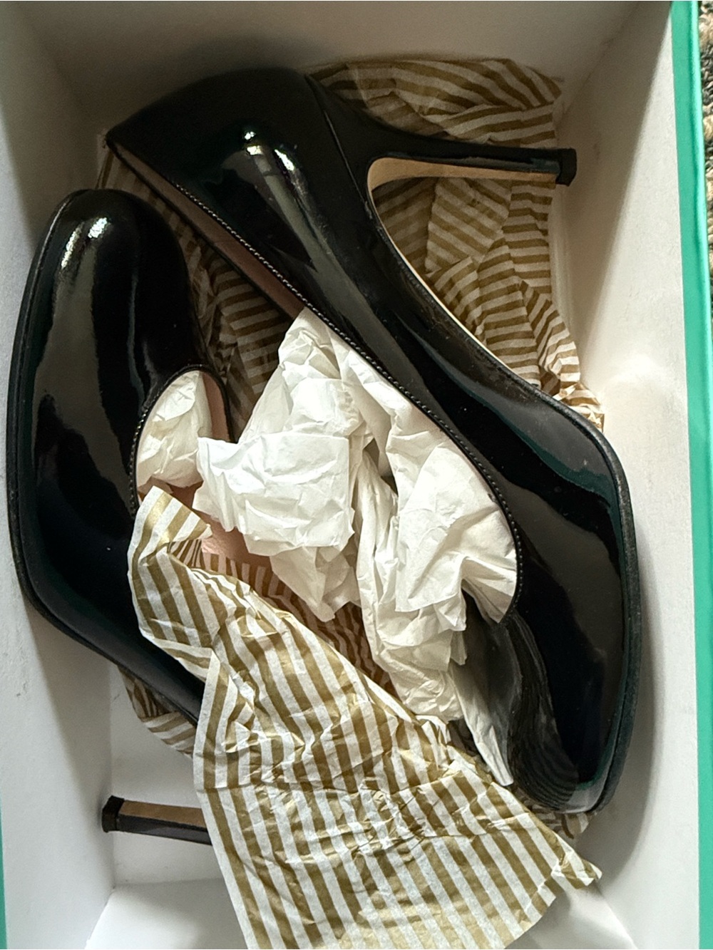 kate spade Black Patent Leather Heels - Picture 3 of 4